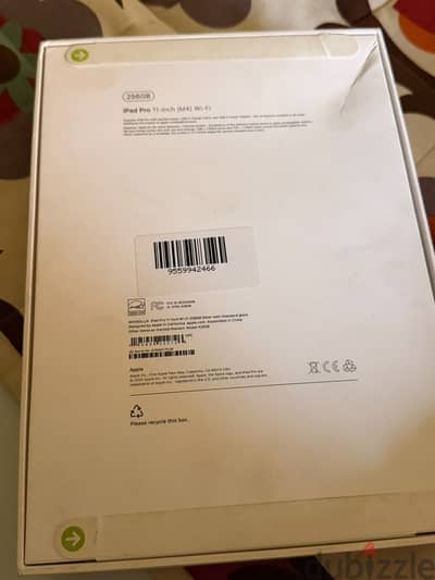 جهاز آيباد برو 11 بوصة واي فاي سعة 256 جيجابايت، اللون فضي Ipad Pro 11