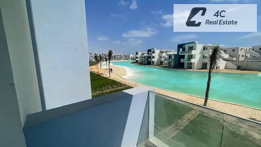 Below Market Price Twin Chalet for Sale  129 SQM + 77 SQM Garden  Direct Lagoon Front | Fully Furnished