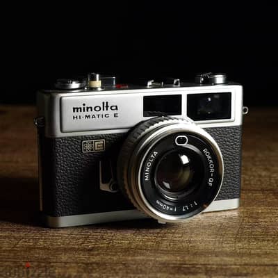Camera minolta hi matic E
