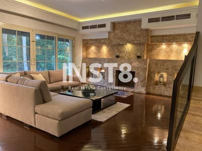 Luxury Villa with Large Area and Fully Furnished in Katameya Heights