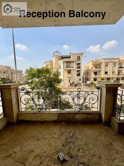 للبيع دور اول على جاردن كبيره بالياسمين ٧ التجمع الاول القاهرة الجديدة