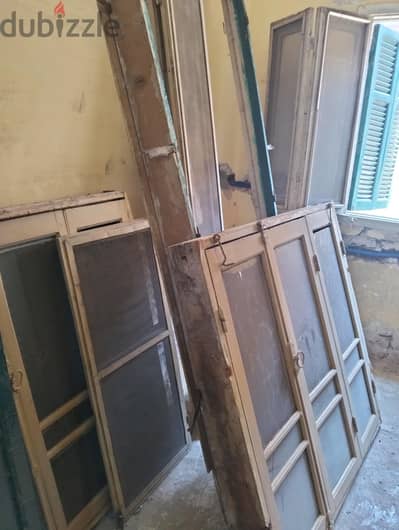 متاح أبواب وشبابيك بالحلقان كاملين  فوق فوق 19 حته