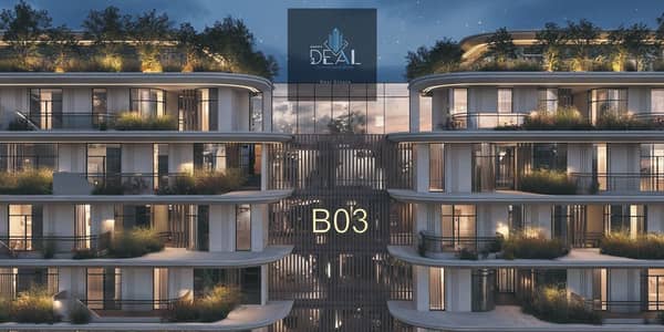 **Apartment for sale in a prime location directly overlooking the Tourist Promenade in R8, with a fixed monthly installment of only EGP 20,000!** 