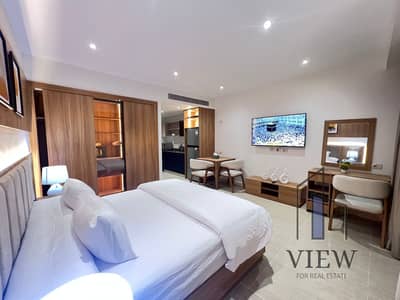 Hotel-style studio for rent in Delta Flowers Compound, Nasr City (6th District), near Citystars and City Centre Makram Ebeid.