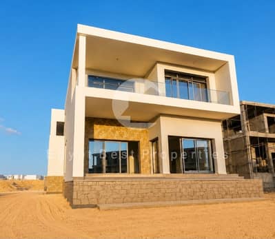 eaview Standalone Villa for Sale in North Coast Egypt | Luxury Beachfront Villa 70m From The Beach | BUA 293 sqm + 390 sqm Garden | 5 Master Bedrooms