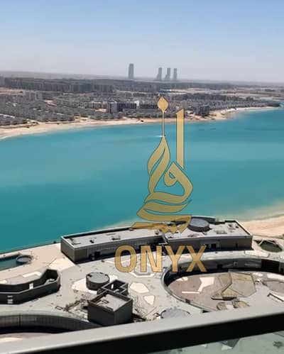 شقة 100م فيو لاجون وبحر جانبي للإيجار في ذا جيت