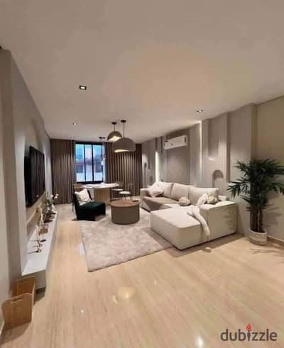 134m² + 52m² Roof Fully Furnished with AC's Sky Loft for sale in Fifth Square El Marasem New Cairo