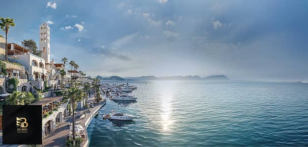 شاليه ريسيل متشطب بالكامل بإطلالة على البحر وبدون أوفر في SouthMED by TMG (تقسيط حتى 12 سنة)