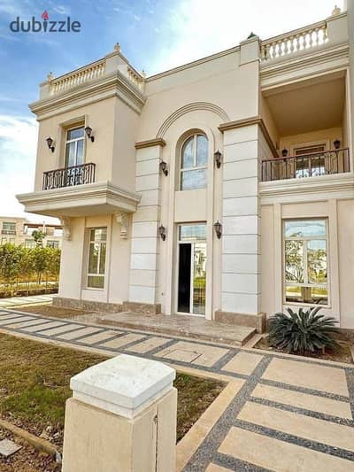 For sale villa fully finished in the Granville compound (R5) in the New Administrative Capital ready to move with a 12 year installment plan