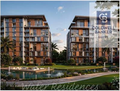 Excellent investment opportunity | 133m² apartment for sale with a stunning view in Hyde Park Water Residences – New Cairo– Fifth Settlement– ​​2 room