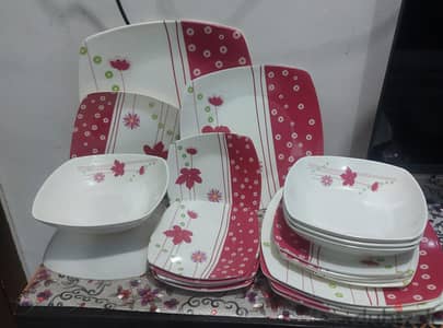 طقم ملامين الشريف الاصلى ٢١قطعه