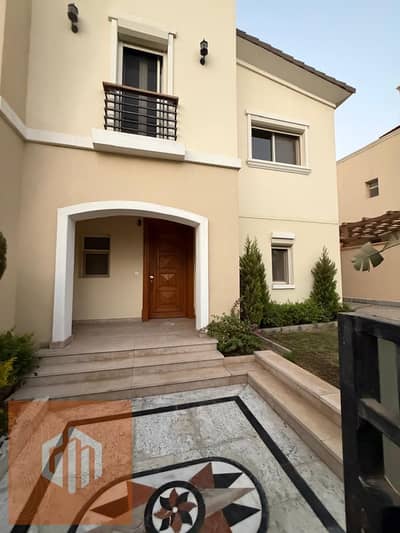 Semi furnished Twin house for rent in Celesta  Uptown Cairo, Owner finishing