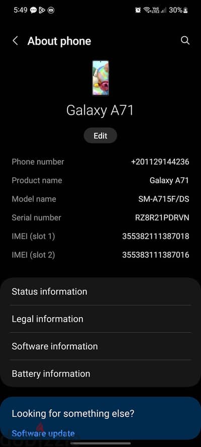 Samsung A71