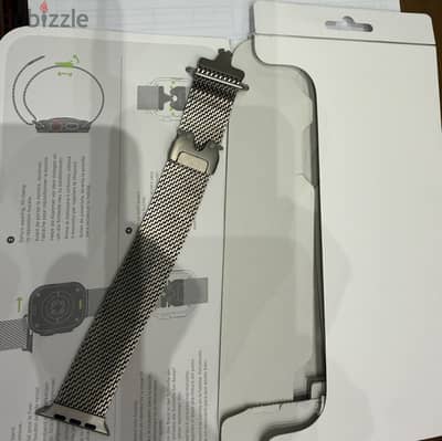 Apple milanese titanium loop - small