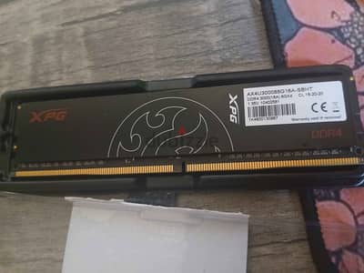 XPG 8GB DDR4 3000MHz Ram