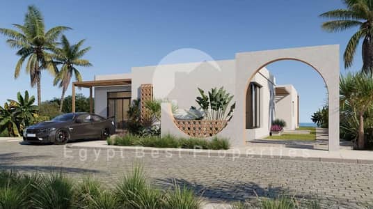 20% Down Payment | Beachfront 3 Bedroom Villa | Direct Sea View | Up to 8 Years Installments | Beit Al Bahr
