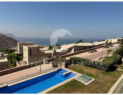 Best Price SEA VIEW Villa with Pool Furnished & ACs Standalone for sale at Il Monte Galala Ain Sokhna