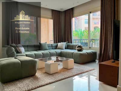 220 SQM Unique Garden Apartment for Rent in Stone Residence, New Cairo | 190 SQM Private Garden