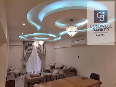 Luxury ready-to-move-in accommodation | Furnished apartment for rent, 185 sq m, fully finished and furnished, in Hayati Residence – New Cairo – 3rooms