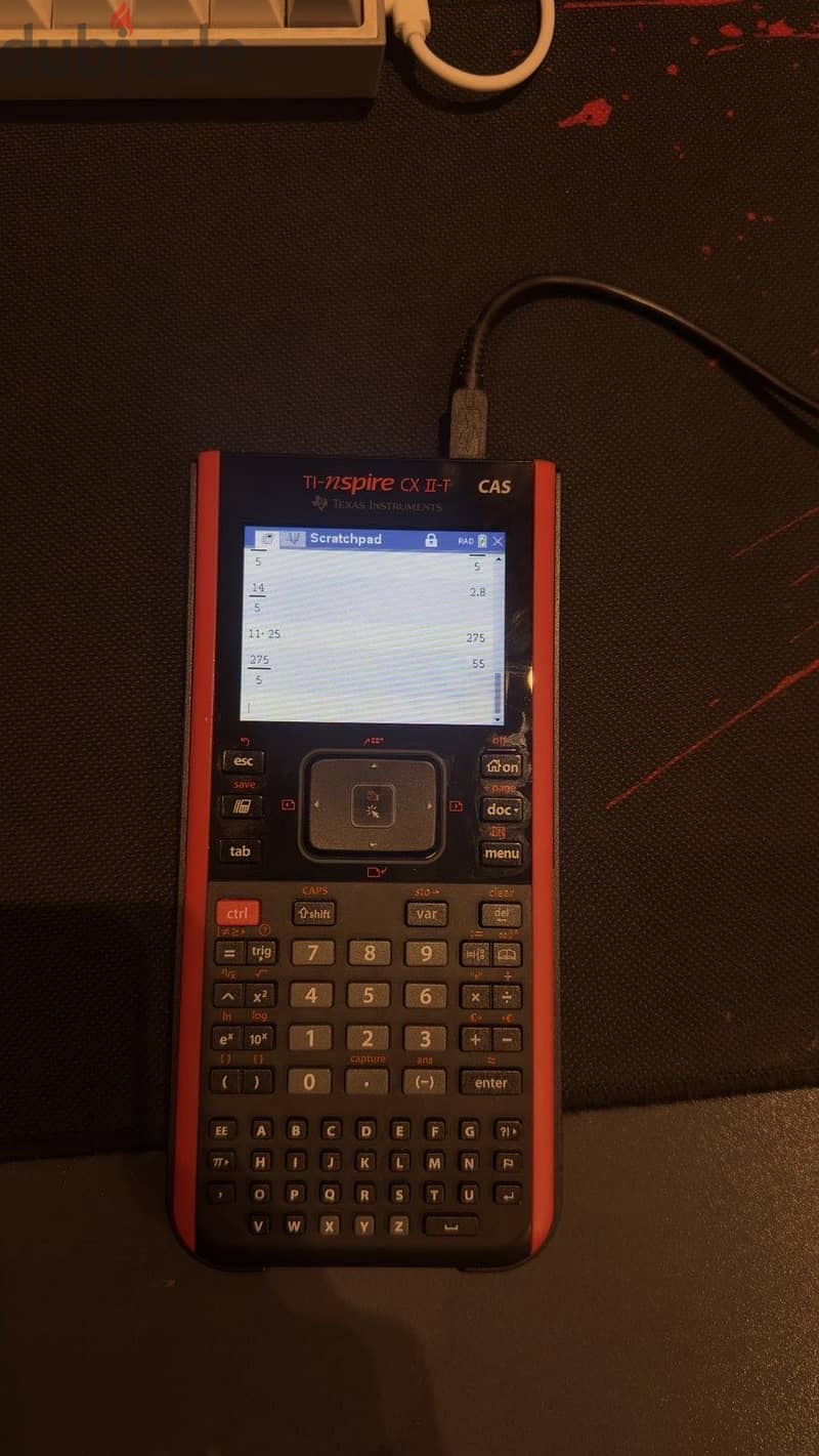 Texas Instruments Cx CAS graphing calculator 1