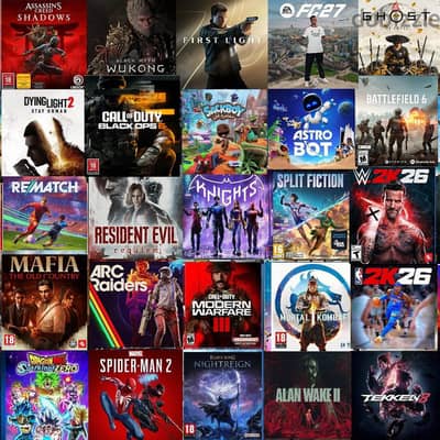 ألعاب بلايستيشن - PS5 - PS4 Games