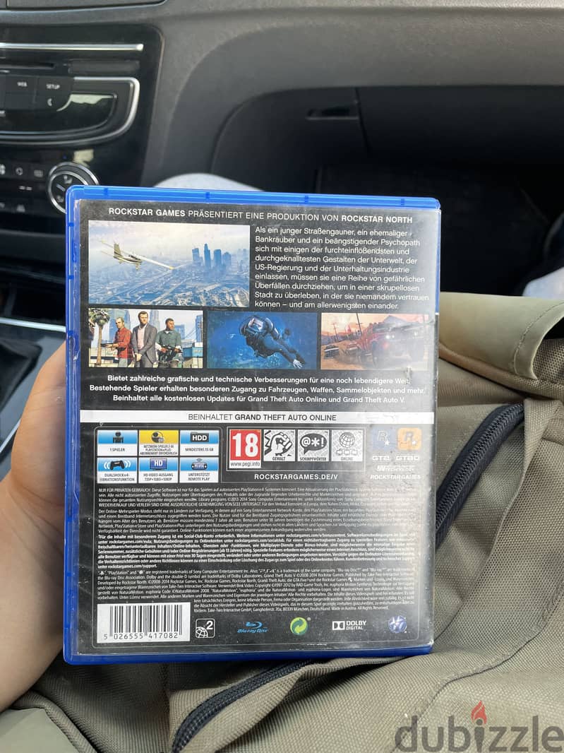 Gta cd ps4 1