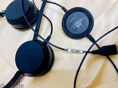 سماعة يو اس بي هيدسيت جابرا ايفولف ٢٠ - jabra evolve r. usb  سماعة رأس