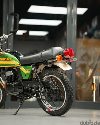 SUZUKI GT 1983 GREEN