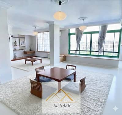 Apartment for rent—suitable for residential or administrative use—located on the Ramses Extension 2 in Nasr City (on the main Nasr Road), near the Con