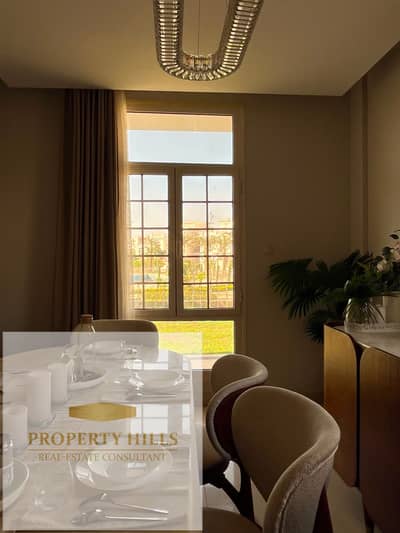 A stunning villa, built in the French style and fully finished, in a gated community of villas and palaces only, ready for immediate occupancy.