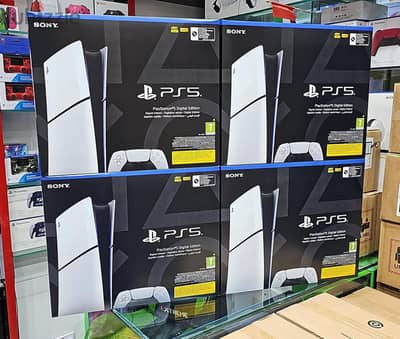 جديد  slim Playstation5 - PS Digital  825GB