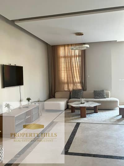 A stunning villa, built in the French style and fully finished, in a gated community of villas and palaces only, ready for immediate occupancy.