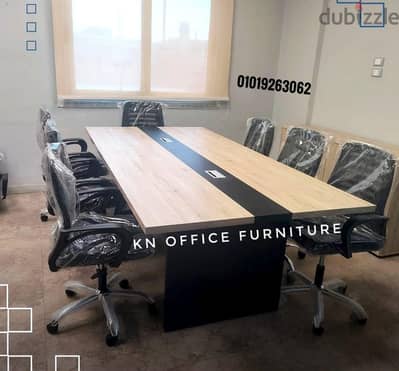 ترابيزة اجتماعات خشب mdf اسباني  ميتينج روم Meeting room/Meeting table