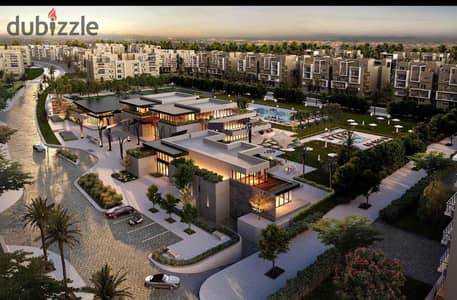 فرصة ذهبية | شقة بجاردن 175م + 90م في Fifth square  marasem moon Residence | تشطيب كامل | فيو لاندسكيب ممييز