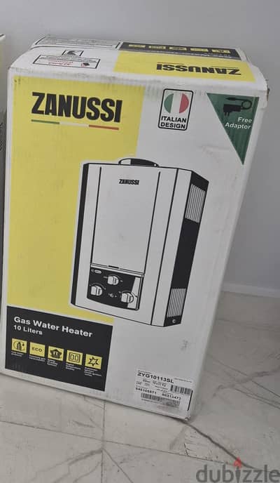 سخان غاز زانوسي ١٠ لتر gas water heater 10L