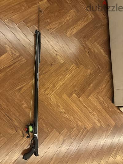 Harpoon gun with reel