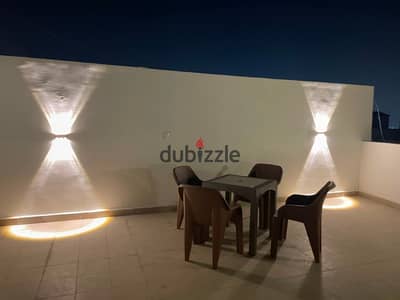  Fully Furnished Penthouse Roof for Rent – New Cairo  Location: Second District, New Cairo – Close to the Air Force Hospital, South 90 Street, and all major services and transportation.