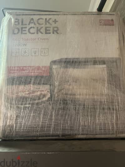 فرن كهربائي BLACK+DECKER TRO66 سعة 66 لتر – حالة ممتاز