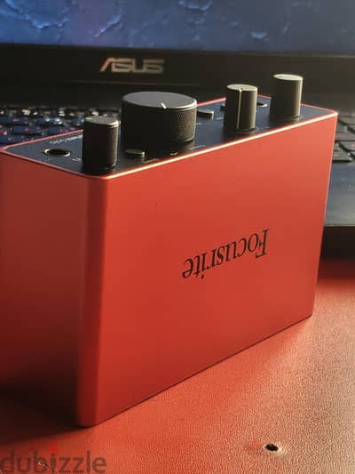 Focusrite solo 4 gen + audio Technica Ath-M20X