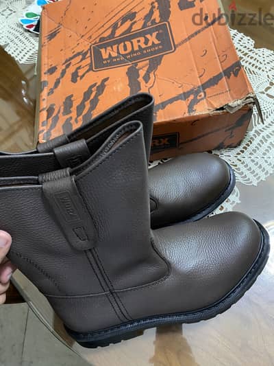 New Red Wing WORX Work Safety Boots