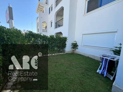 ستديو لقطه للبيع في مراسي جريك غرفه وحمام +جاردن كبيره دايركت علي حمام السباحة-Marassi north coast