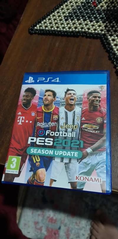 pes 21 بحالة كالجديد تماما