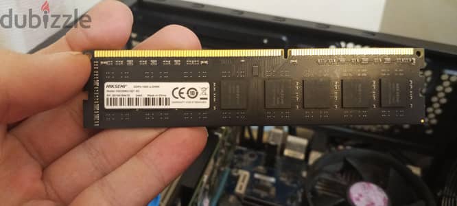 hiksemi ram 8 gigabyte ddr3 u dmm 1666