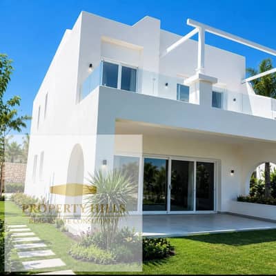 استاند الون فيلا للبيع في جيفيرا راس الحكمه - الساحل الشمالي دقايق من مراسي متشطبه بالكامل Jefaira North Coast