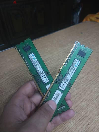 رامتين 16 جيجا samsung hp 1600mhz ddr3 2x8