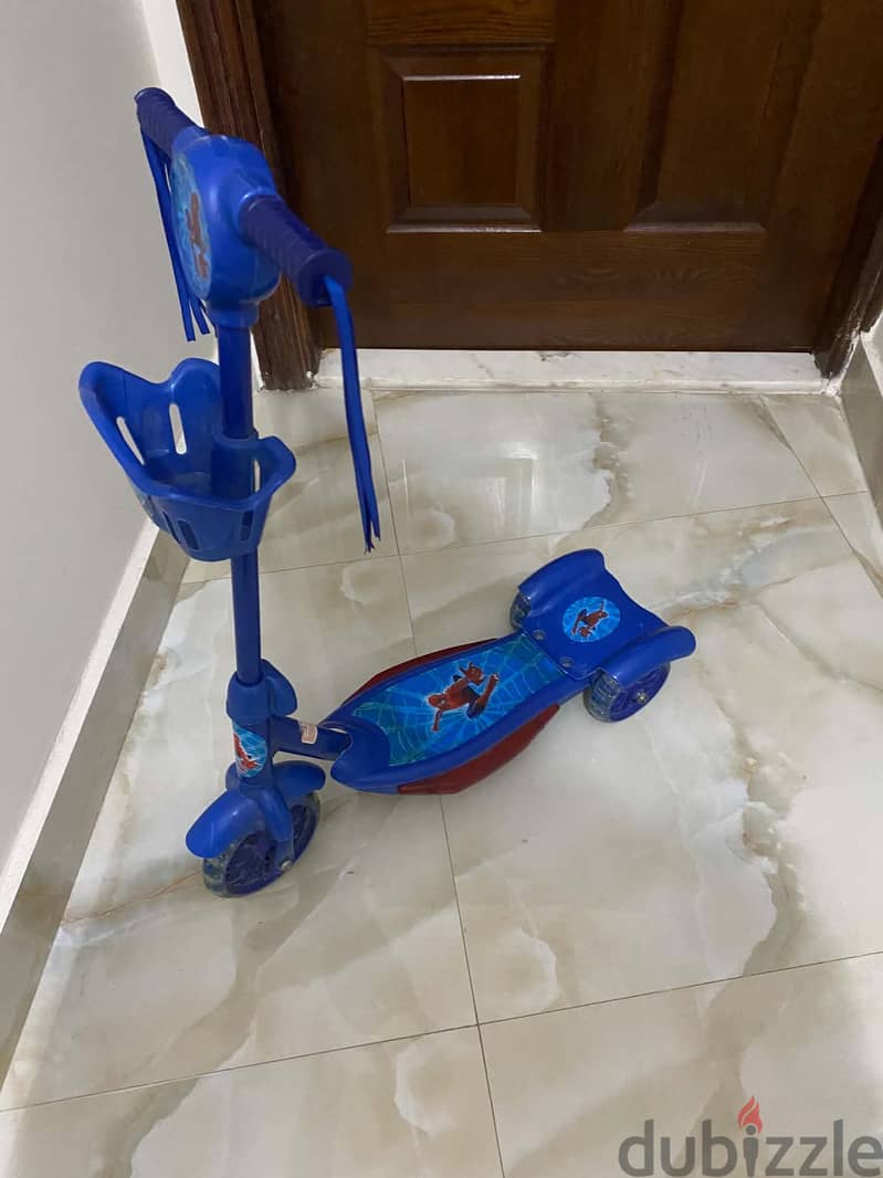 Scooter spiderman for kids 1