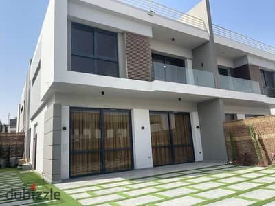 Ready villa for housing remaining installment in Patios Al-Zahra next to Al-Rabwa