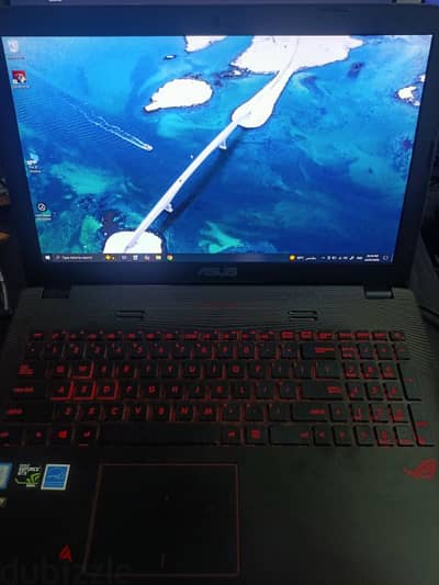 لابتوب ASUS ROG GL552V Gaming بحالة جيدة جدًا – استخدام شخصي