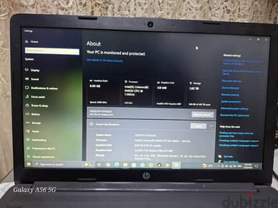 لابتوب hp يشتغل وورد و اكسيل و للدراسة