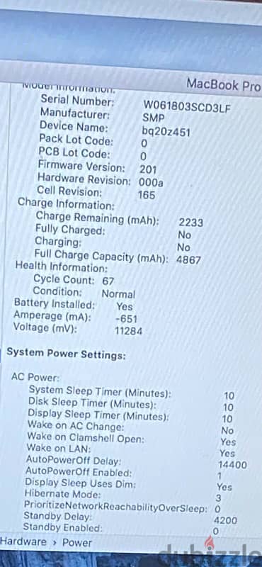 MacBook pro mid 2012 13” 2